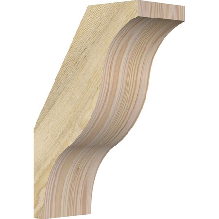 Ekena Millwork 4"W x 8"D x 12"H Funston Rough Sawn Knee Brace, Douglas Fir BRC04X08X12FST00RDF